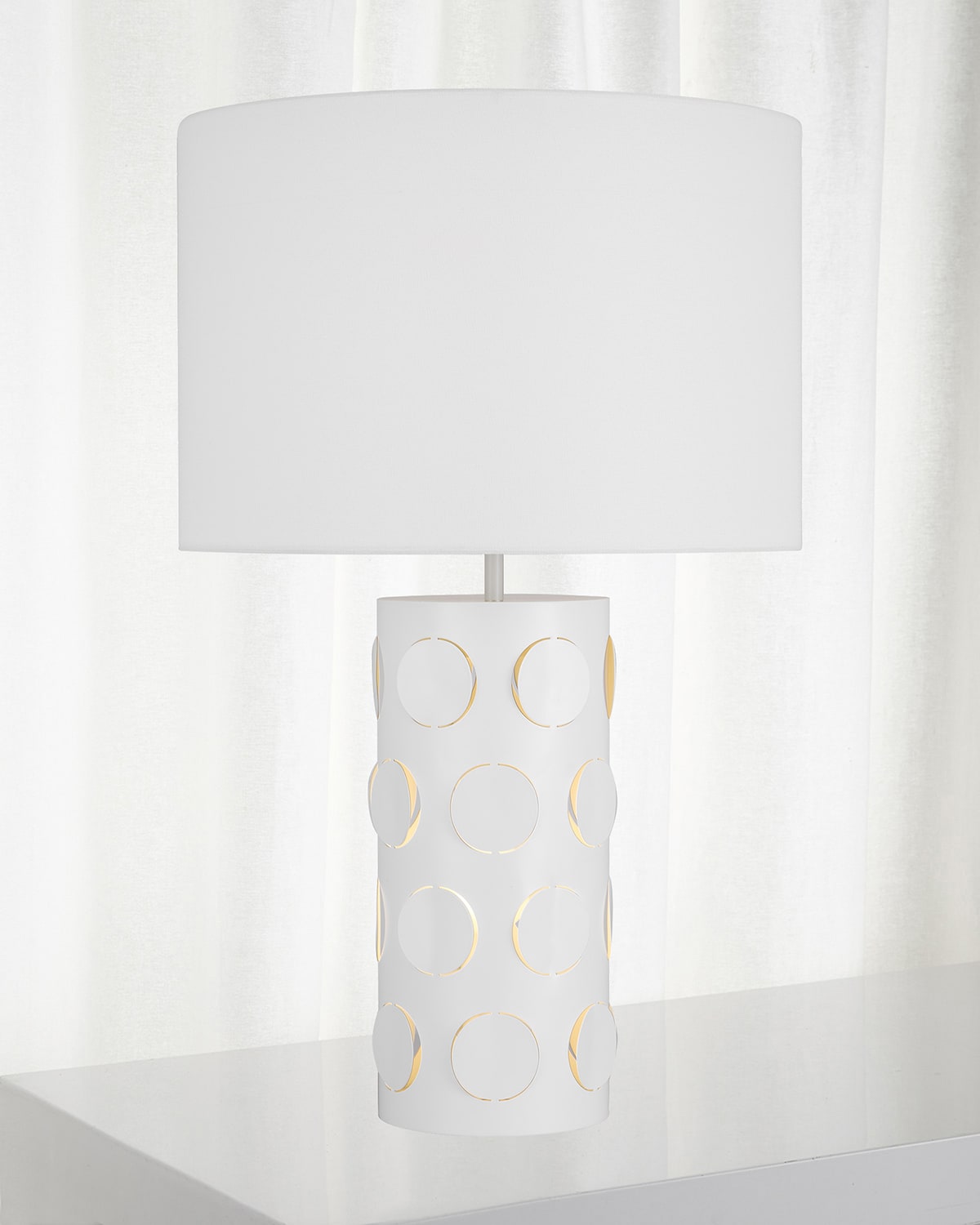 Shop Visual Comfort Studio Dottie Table Lamp By Kate Spade New York In Matte White