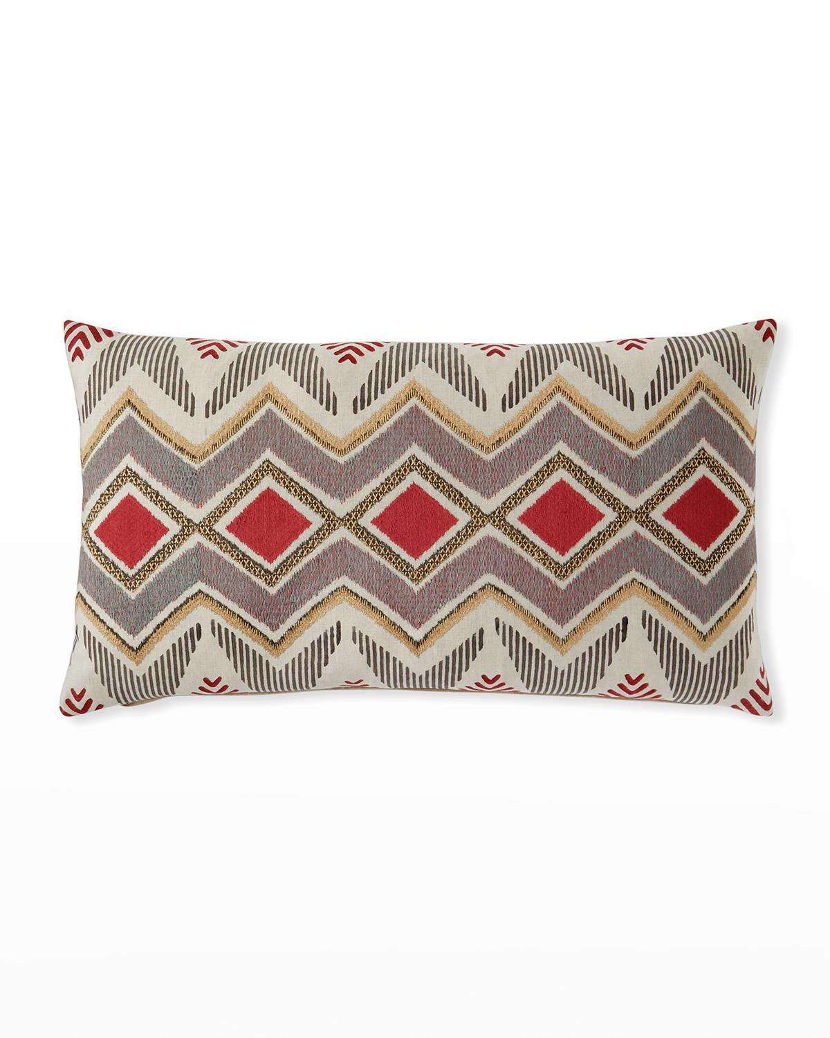 Shop Eastern Accents Luzon Decorative Pillow, 26" X 15" In Roja