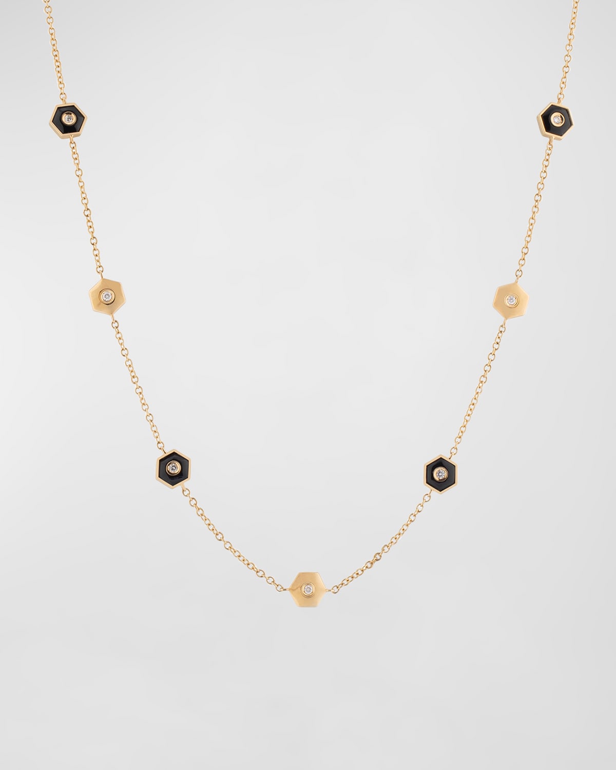 Baia Sommersa 18K Yellow Gold Necklace with Diamonds