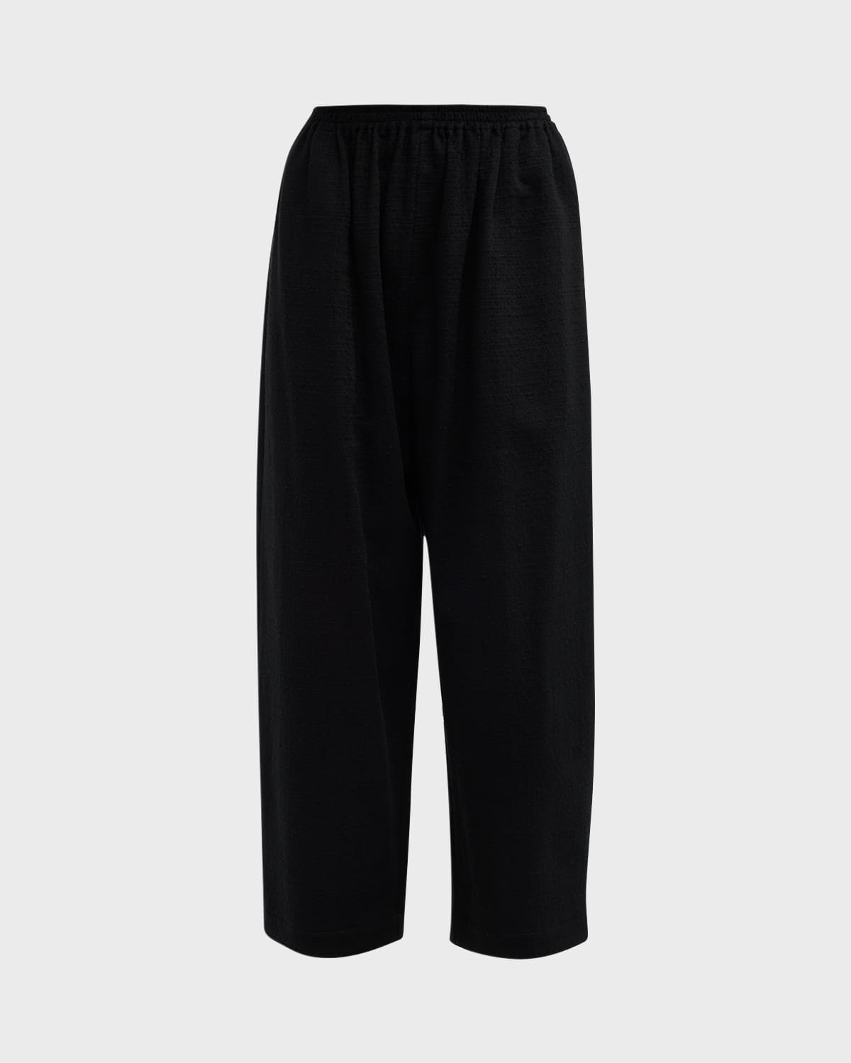 Eskandar Japanese Straight-leg Trousers In Black