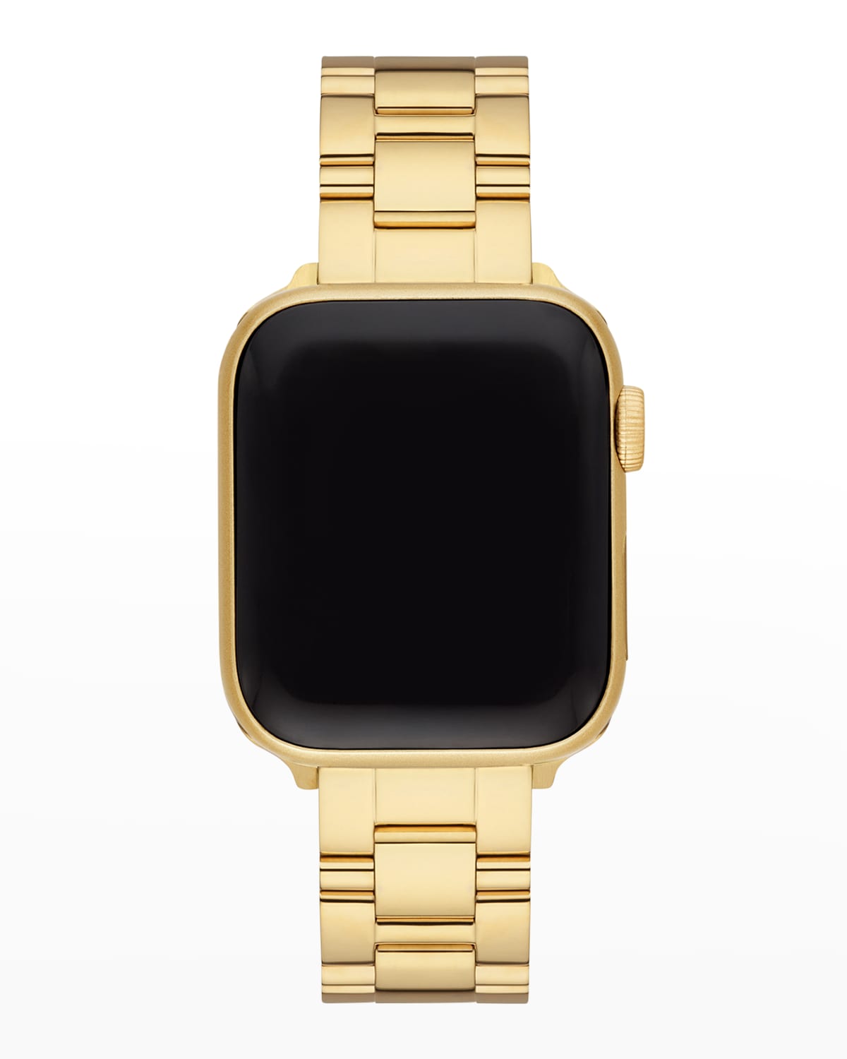 Shop Michele Apple Watch 3-link Bracelet Strap In Gold-tone