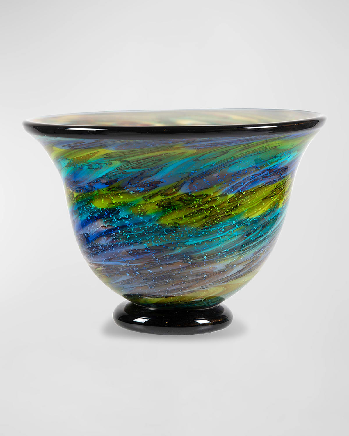 Under The Sea Art Glass Bowl