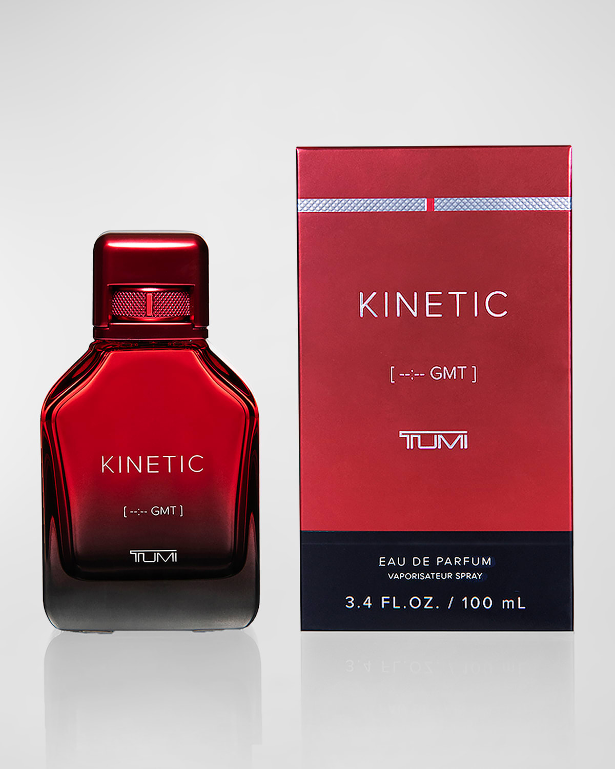 Kinetic [-:- GMT] TUMI for Men Eau De Parfum Spray, 3.4 oz.
