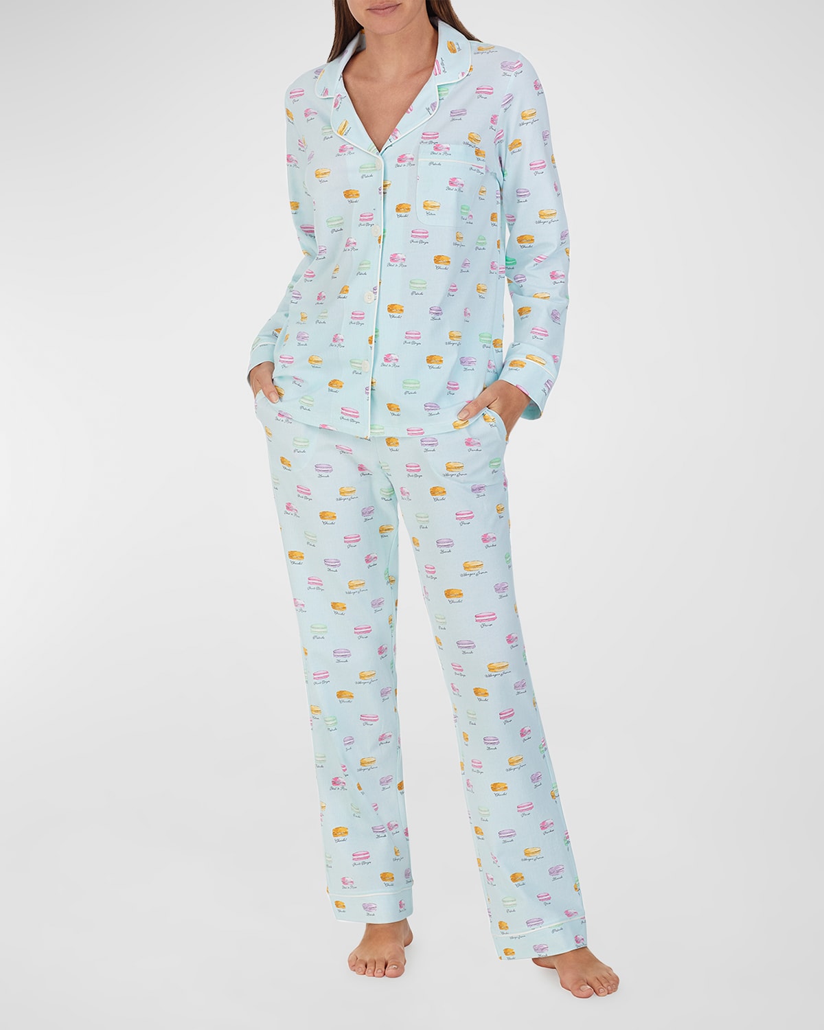 BedHead Pajamas French Macarons Organic Cotton Pajama Set