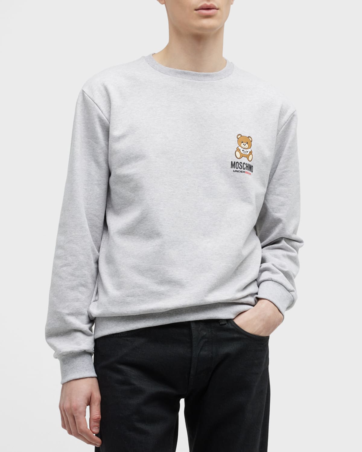 Men's Sweatshirt with Teddy Bear Logo
