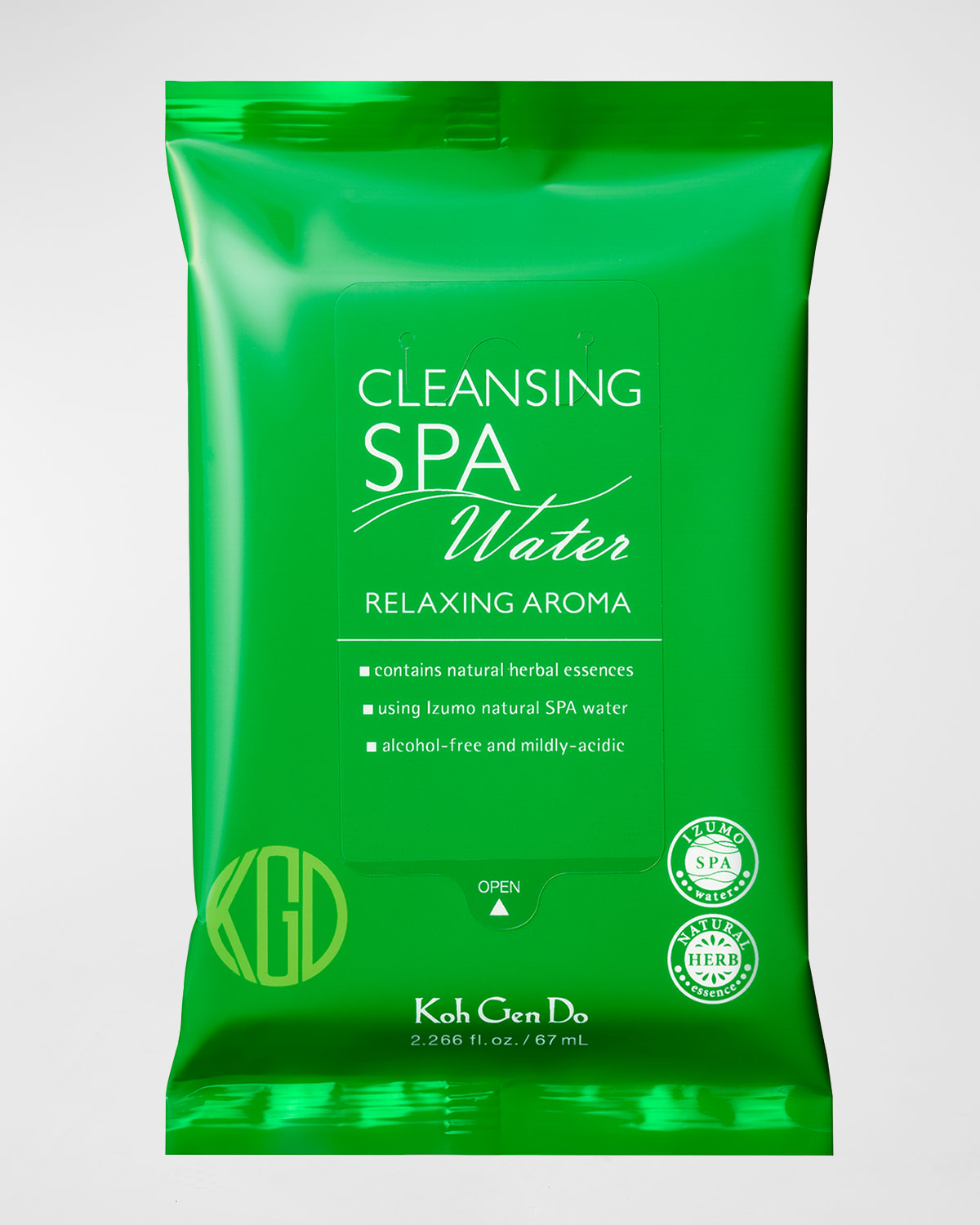Spa Cleansing Makeup Remover Wipes, Yours with any $85 Koh Gen Do Purchase