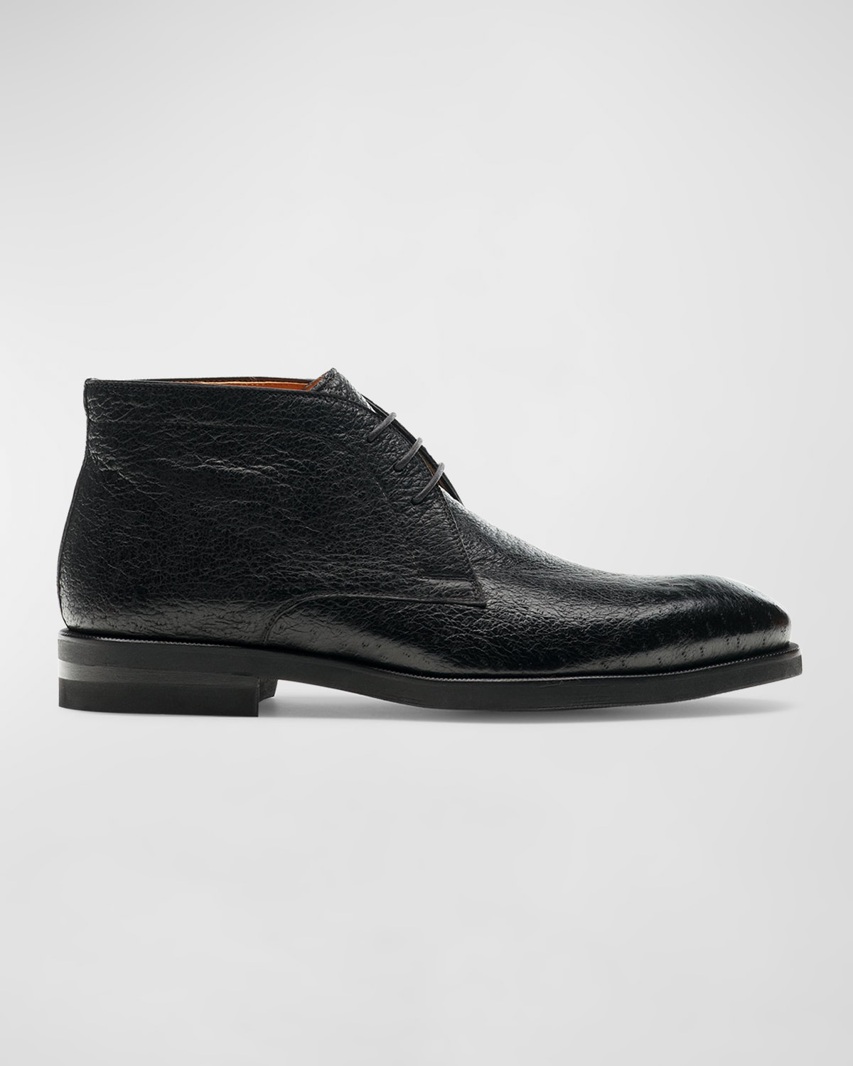 Magnanni Men's Tacna Leather Chukka Boots In Black
