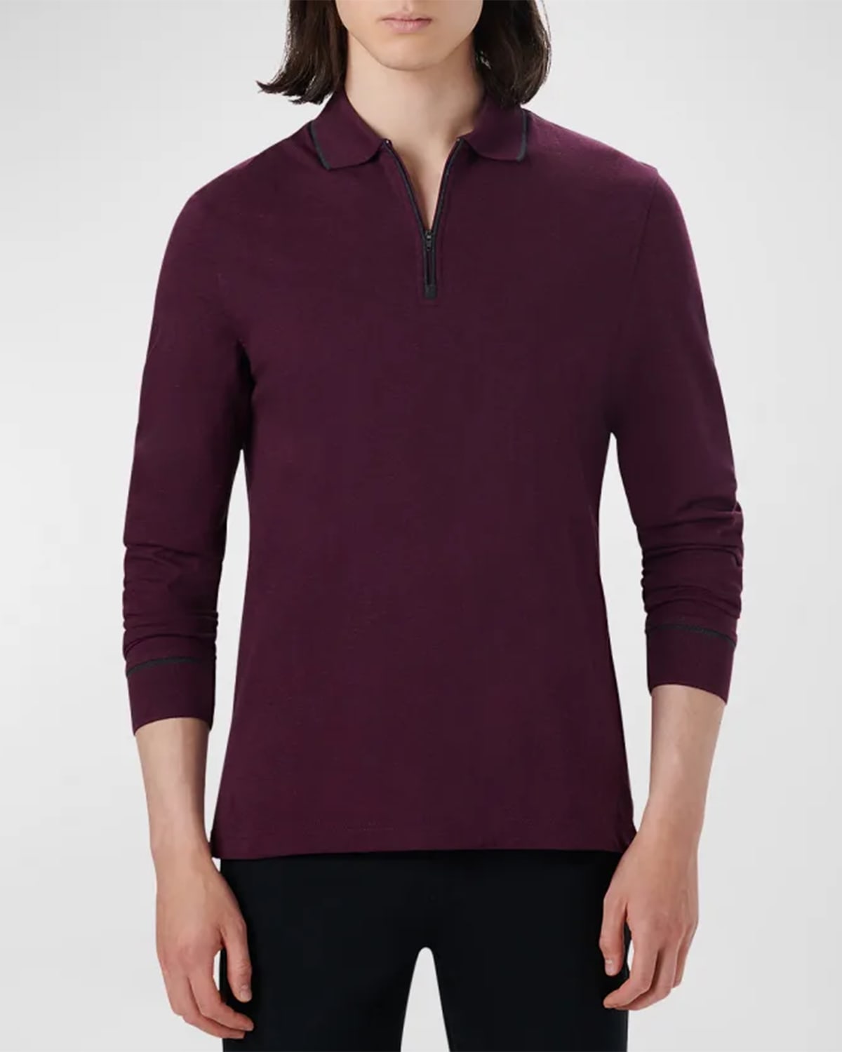 Bugatchi long sleeve polo shirts best sale