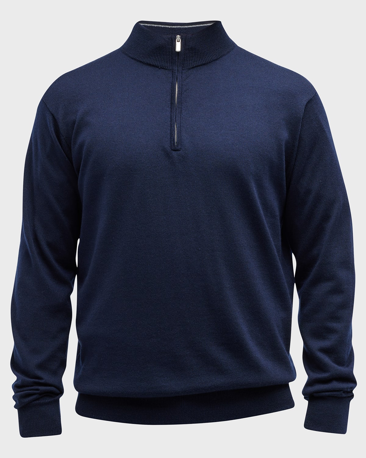 PETER MILLAR MEN'S AUTUMN CREST QUARTER-ZIP SWEATER