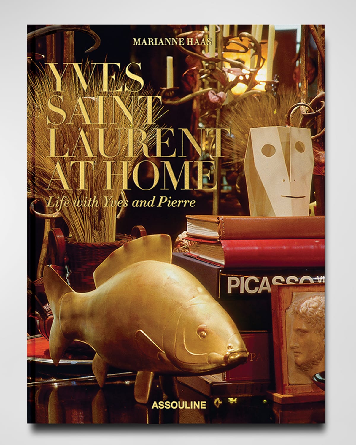 Shop Assouline Yves Saint Laurent At Home Book