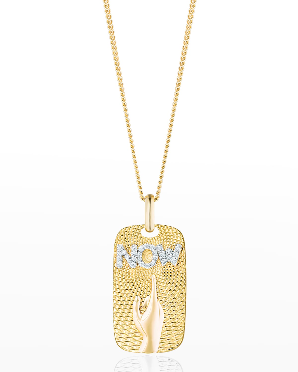 Awkn1 Now Tag Necklace