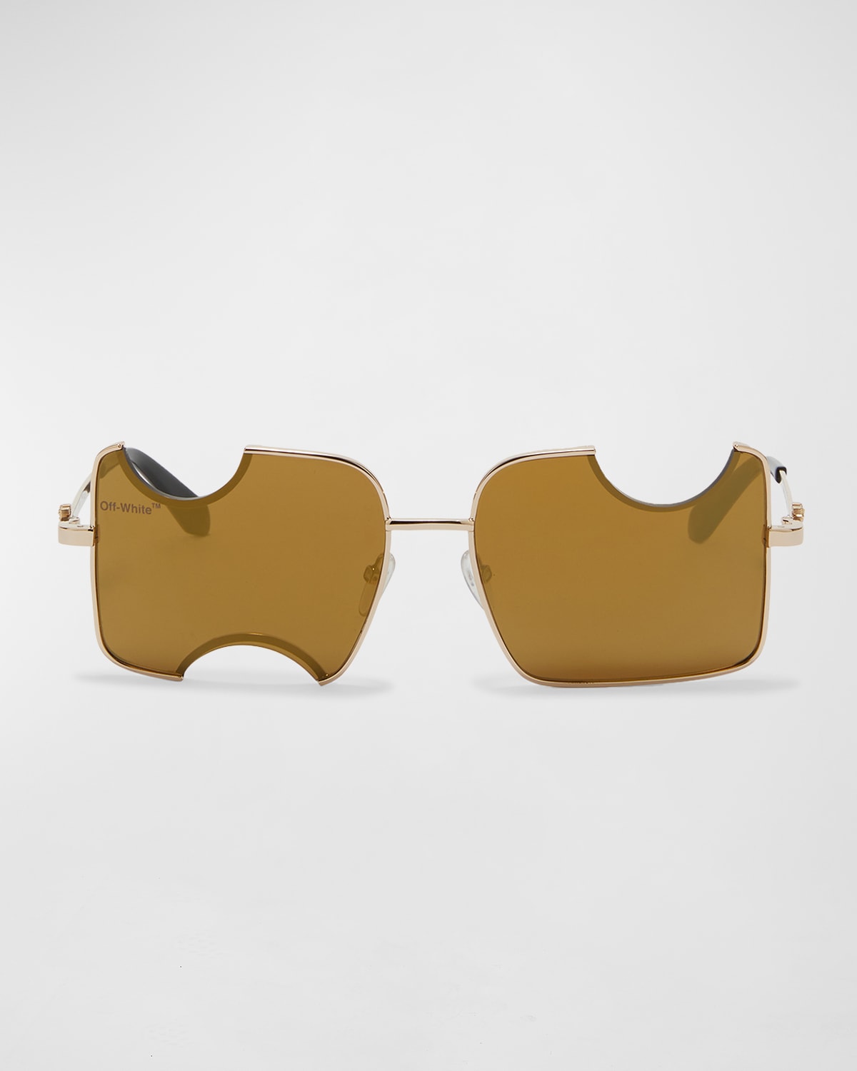 Salvador Geometric Square Metal Sunglasses