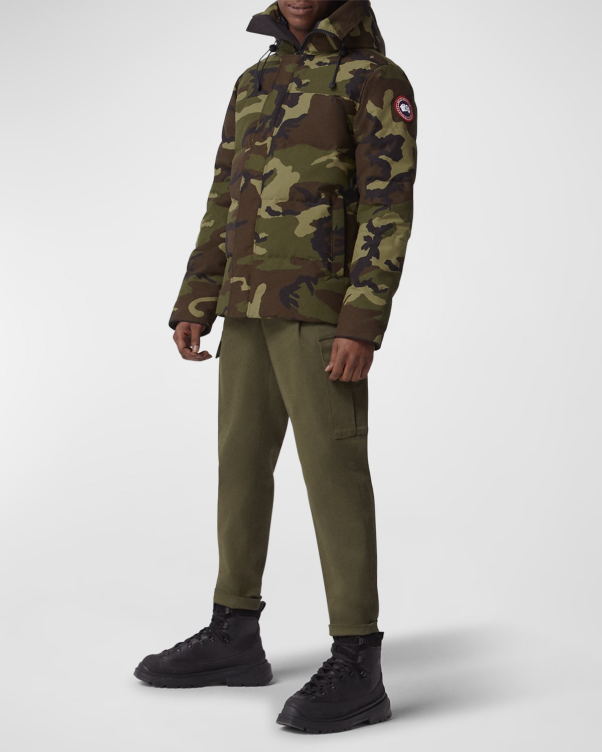 Canada Goose Macmillan Camo Water Resistant Down Parka In Classic Camo