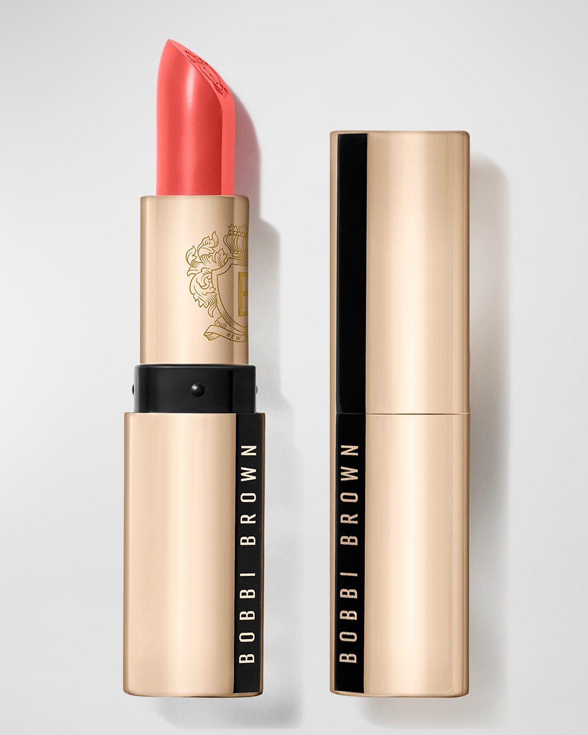 Shop Bobbi Brown Luxe Lip Color In Retro Coral