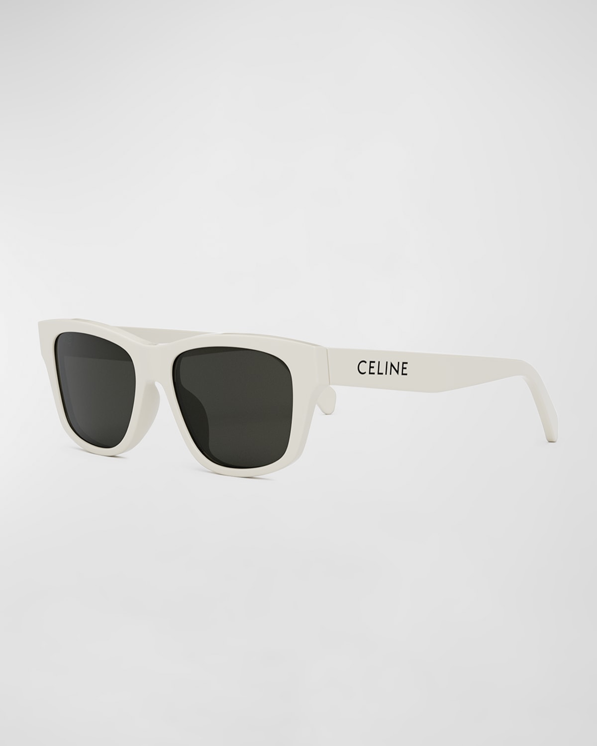 Celine Monochroms 03 Sunglasses In Acetate In Ivory Smoke
