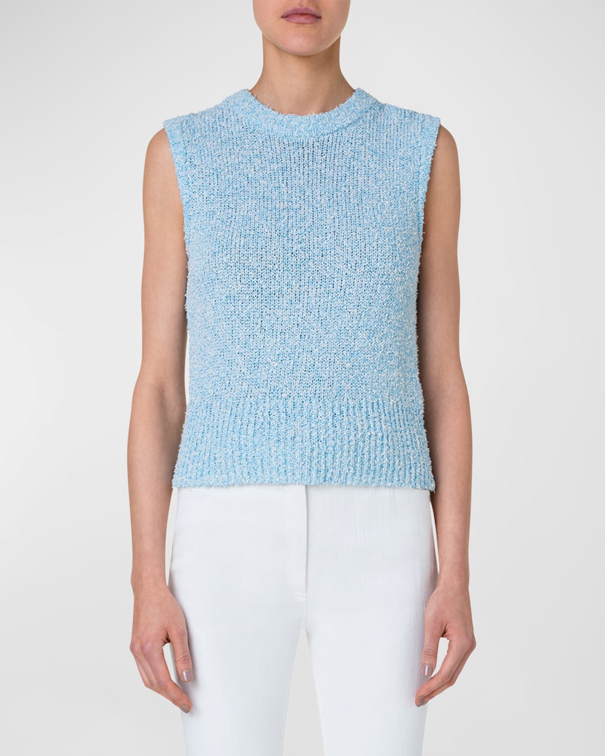 Boucle Knit Top
