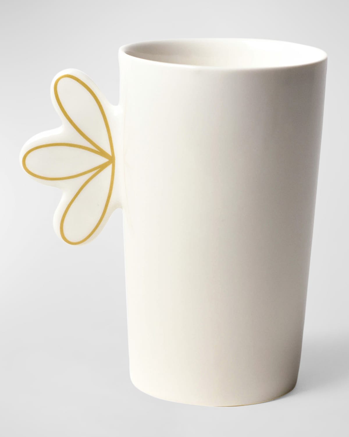 Coton Colors Deco Gold Scallop Mug, Set Of 4