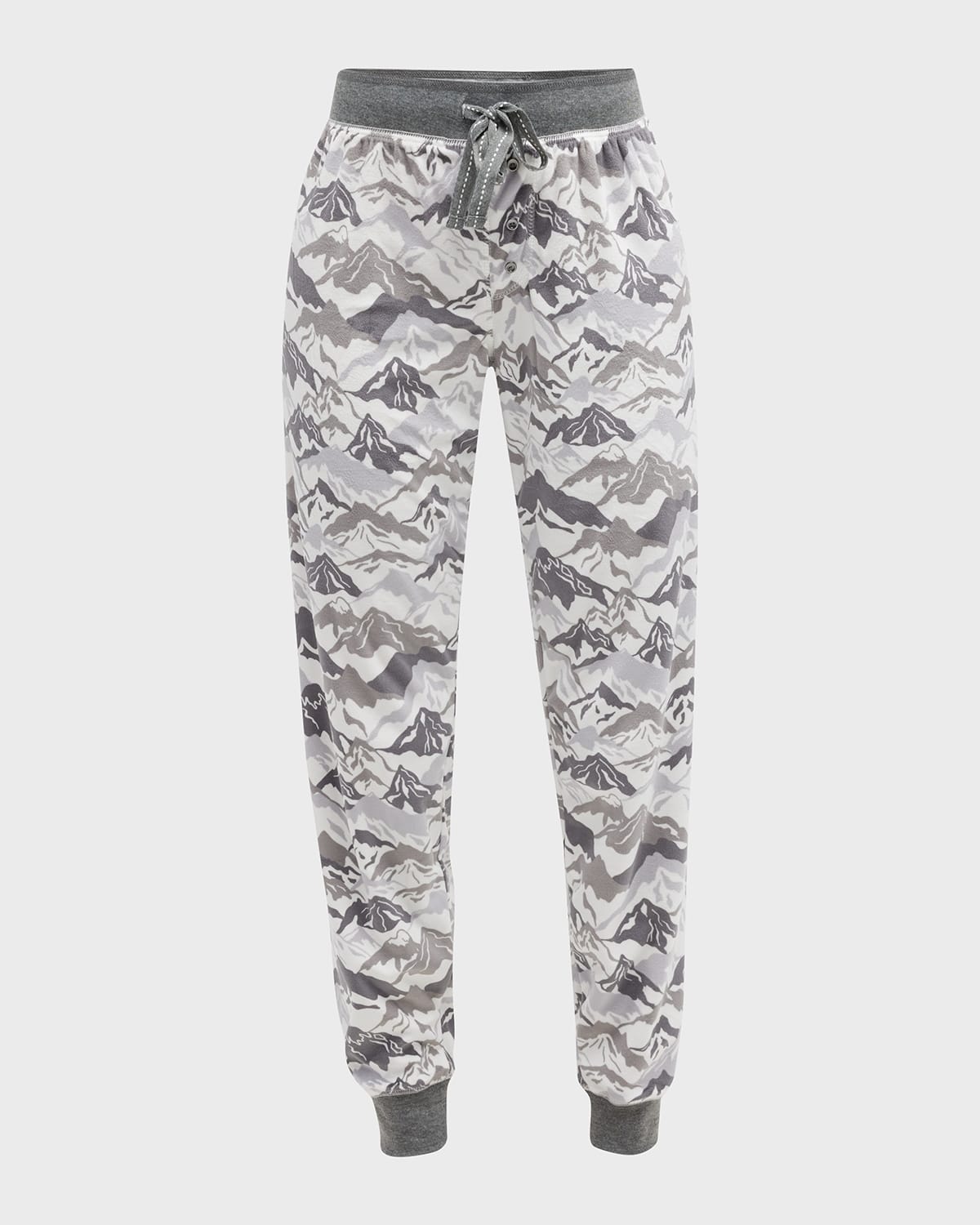 Pj Salvage Mountain Bound Printed Joggers In Ivory