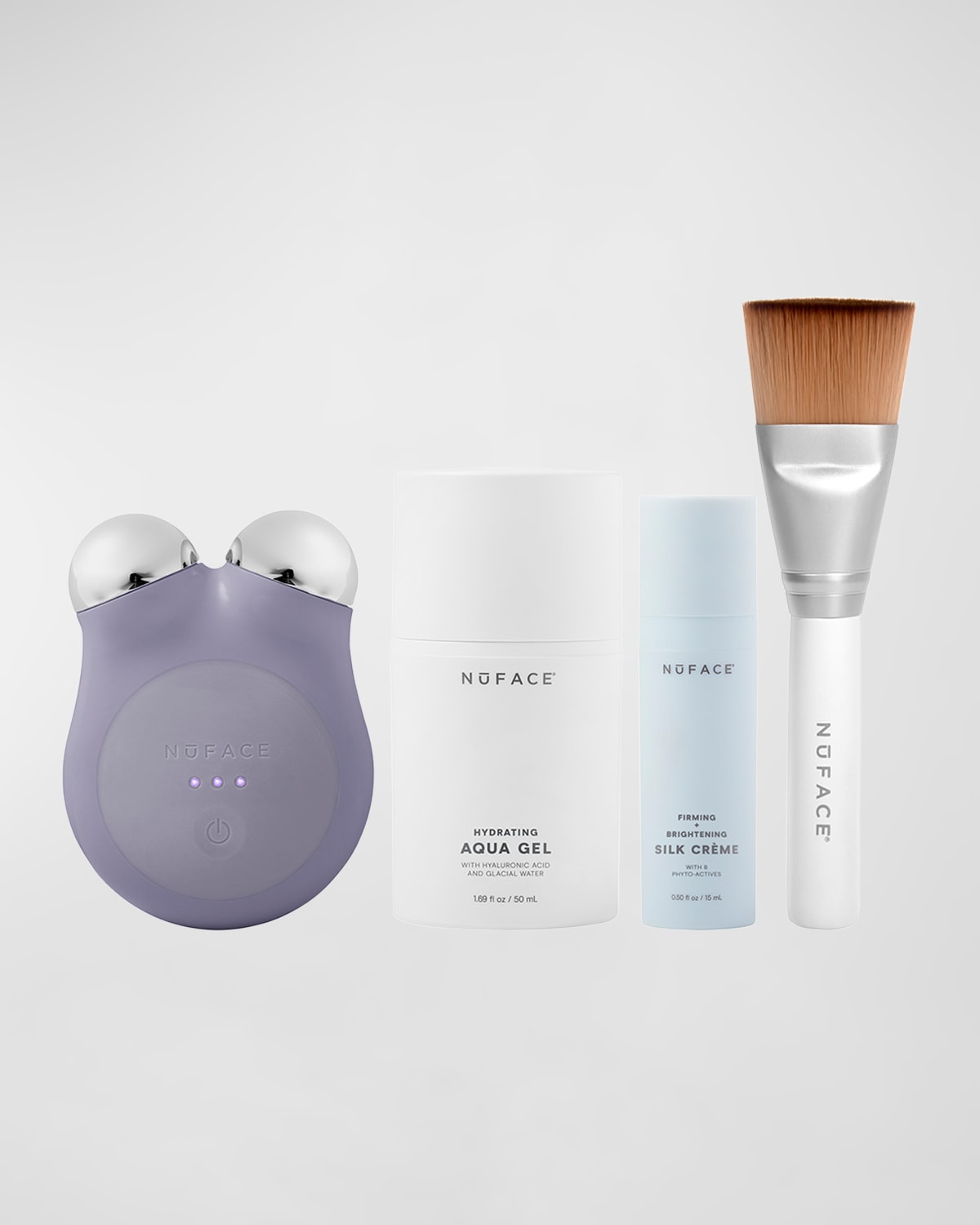 Shop Nuface Mini+ Smart Petite Facial Toning Device Kit In Violet Haze