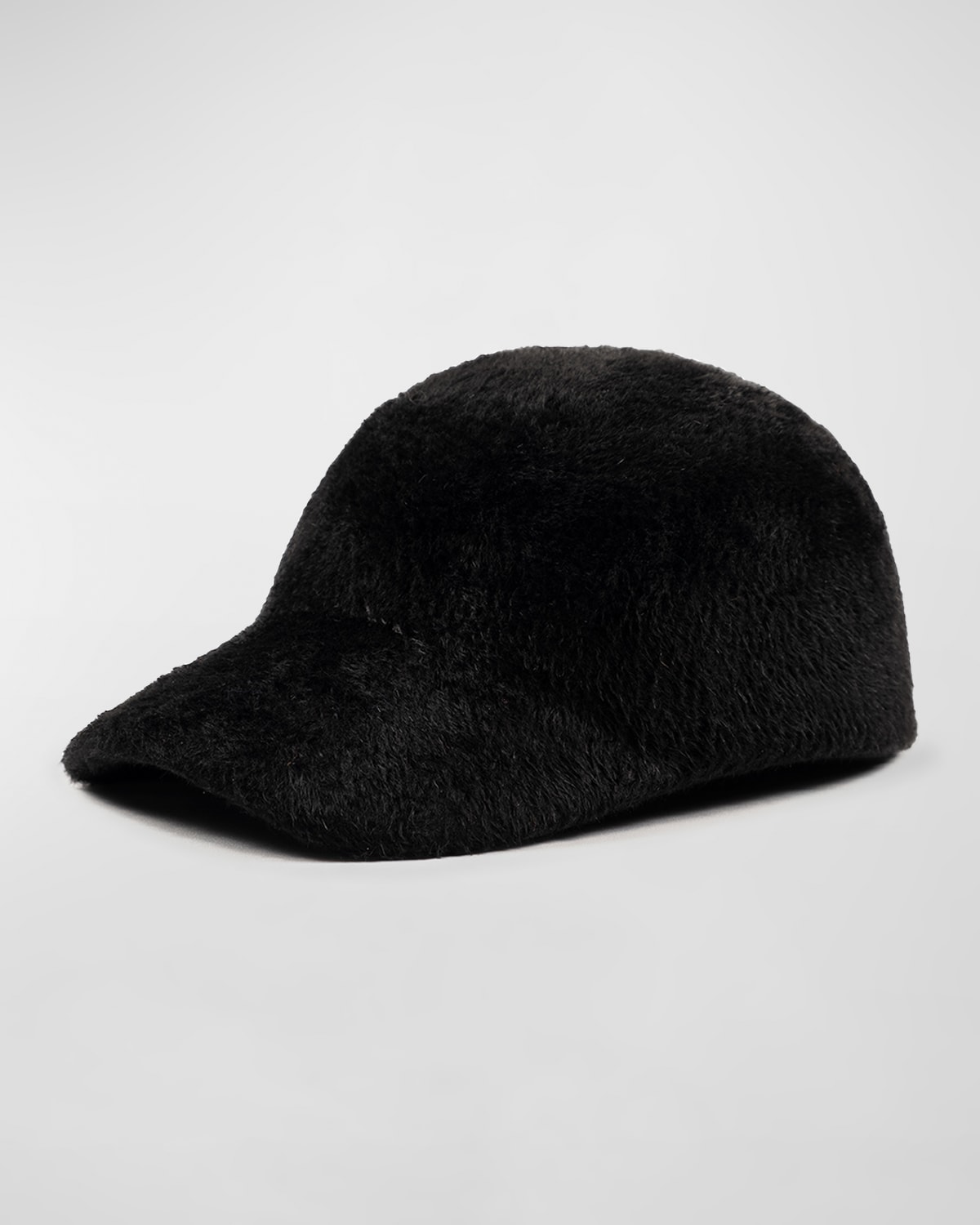 Emma Fuzzy Felt Baseball Cap