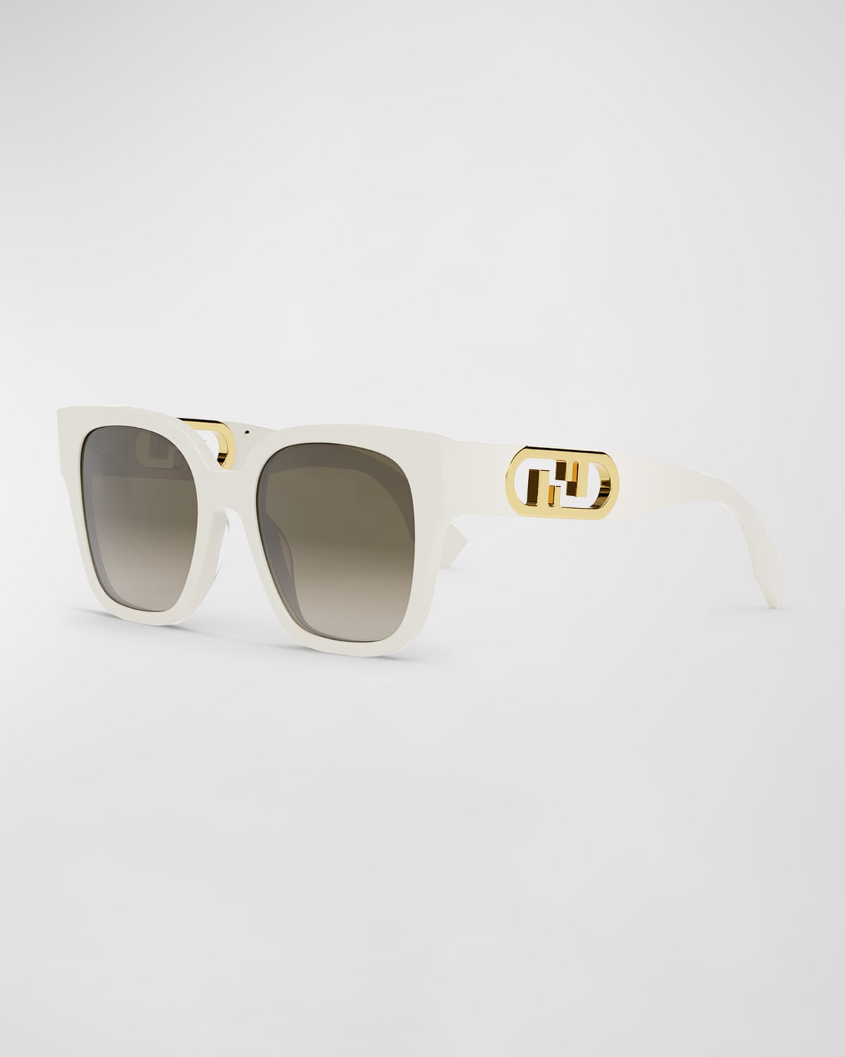 Fendi FF Square Acetate Sunglasses
