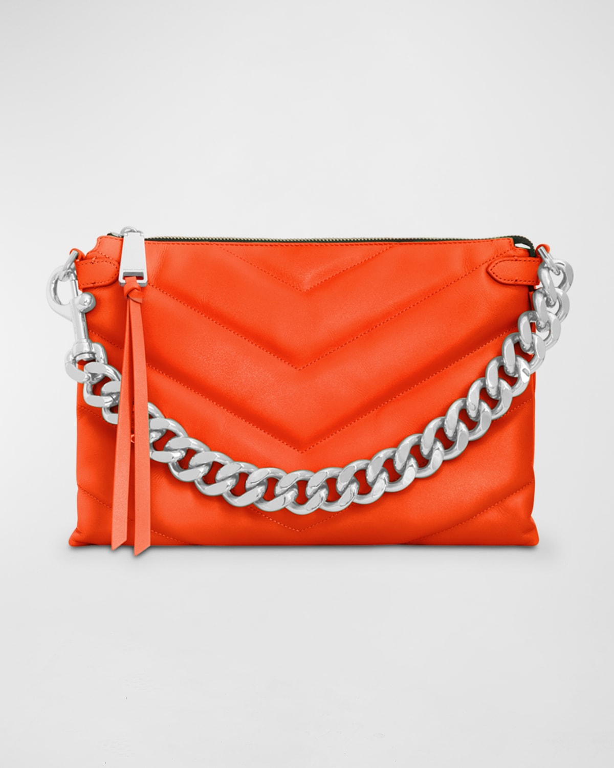 Edie Maxi Quilted Leather Crossbody Bag