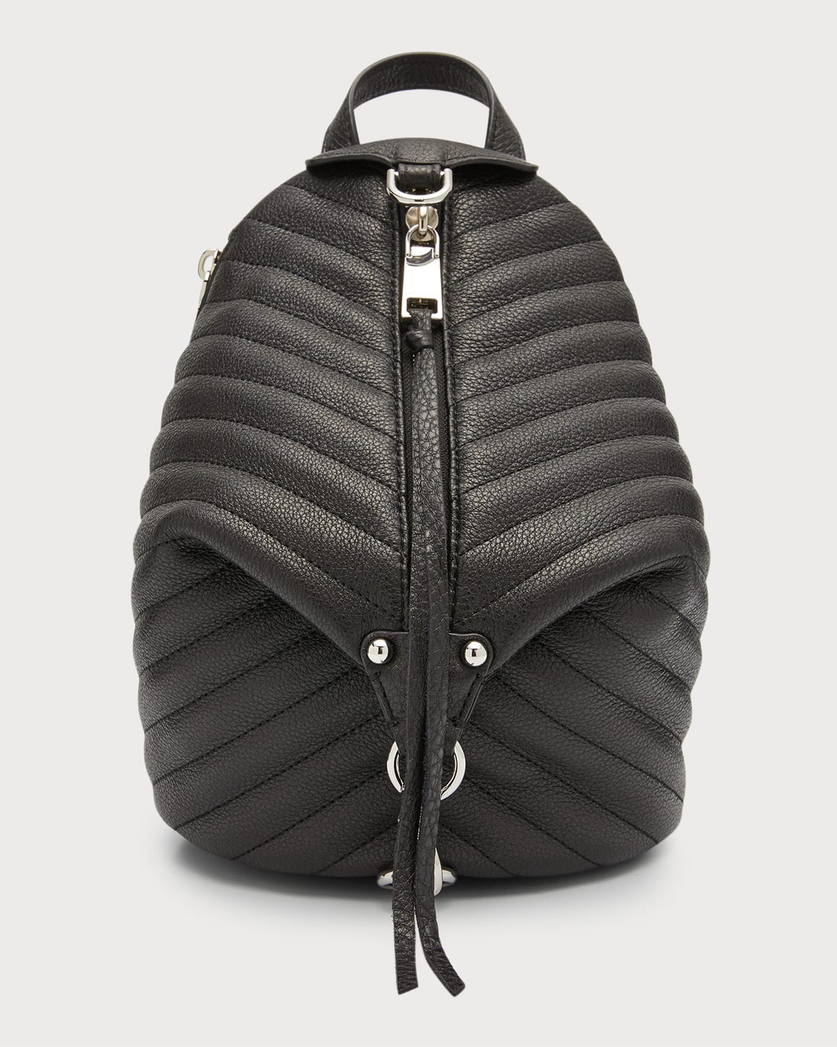 REBECCA MINKOFF JULIAN SMALL CHEVRON-QUILTED BACKPACK