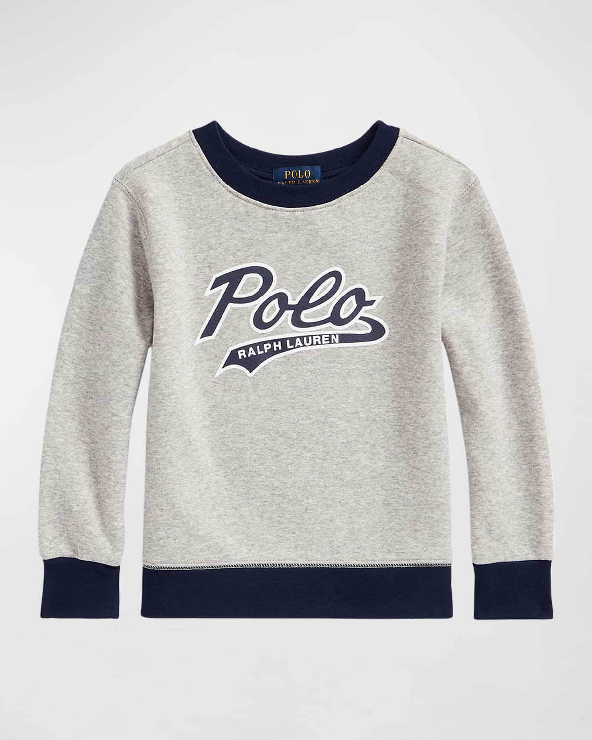 Boy's Sporty Logo-Print Sweatshirt, Size 2-4