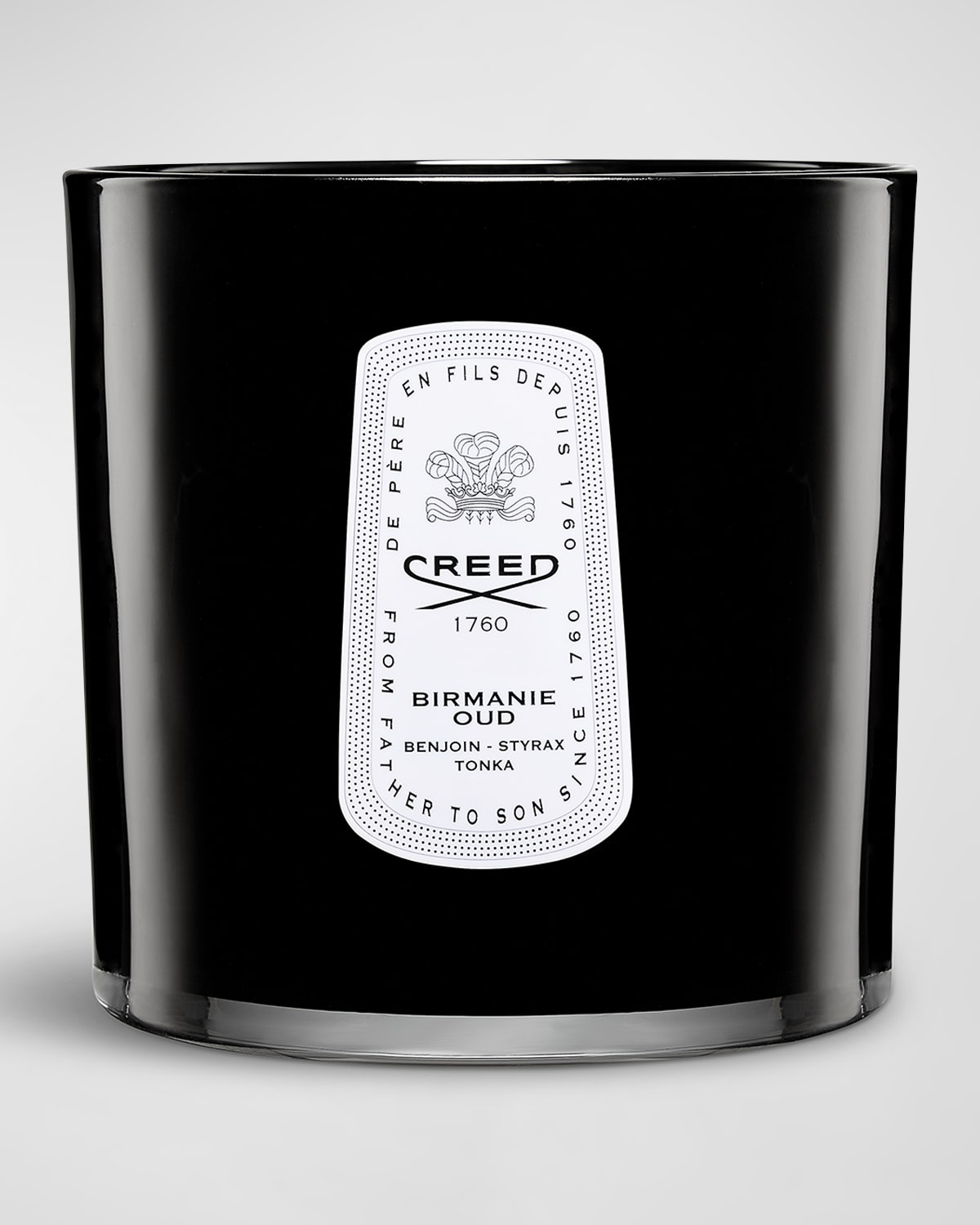 Shop Creed 3.7 Lb. Birmanie Oud Large Leather Candle