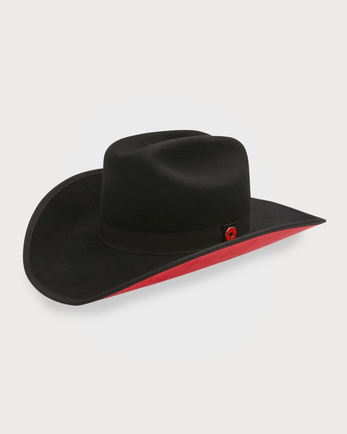Keith James Men's Wool Western Hat In Jet Black
