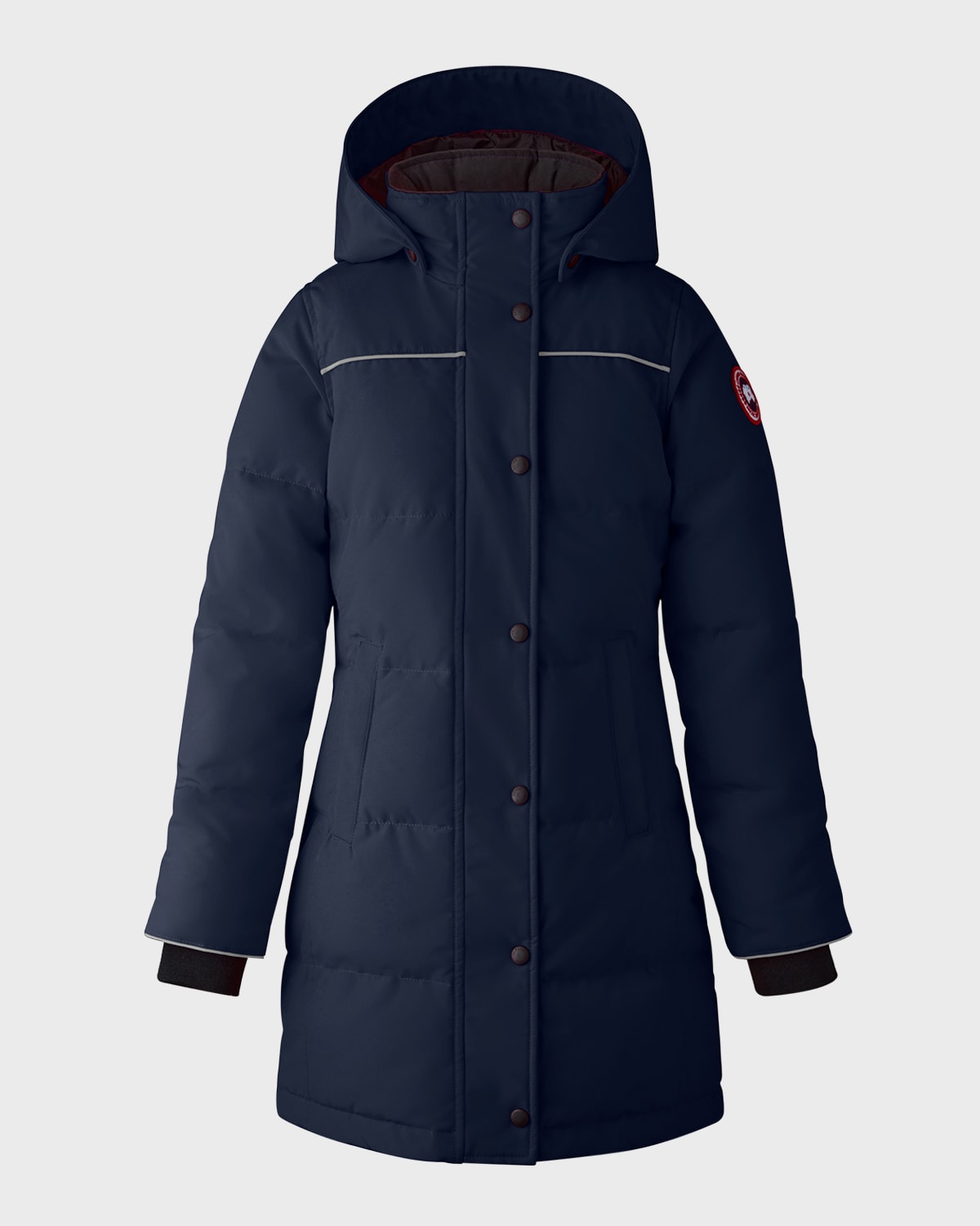 Canada Goose Kid's Juniper Parka In Atlantic Navy