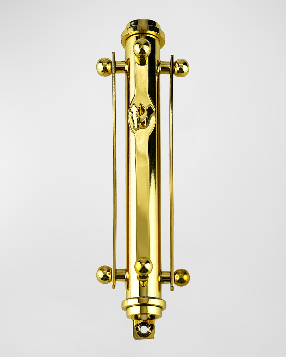 Shop Ricci Silversmith Suspension Mezuzah In Gold