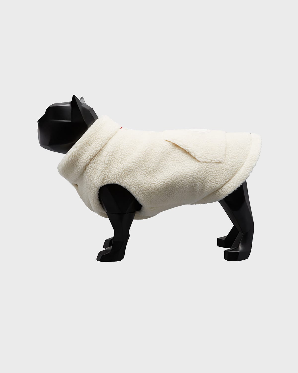 Faux-Shearling Dog Vest
