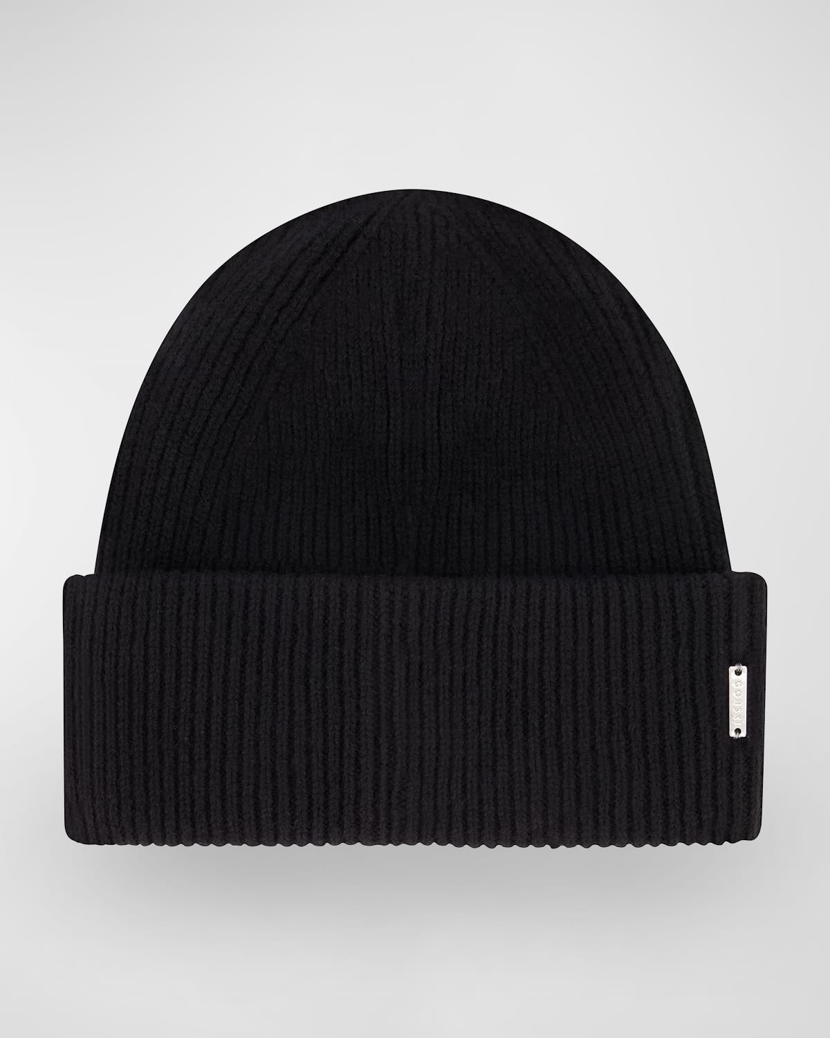 Wool Rib-Knit Beanie