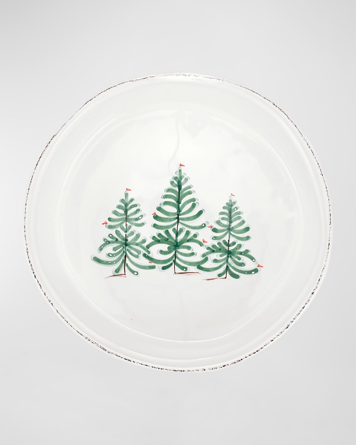 Vietri Lastra Holiday Pie Dish