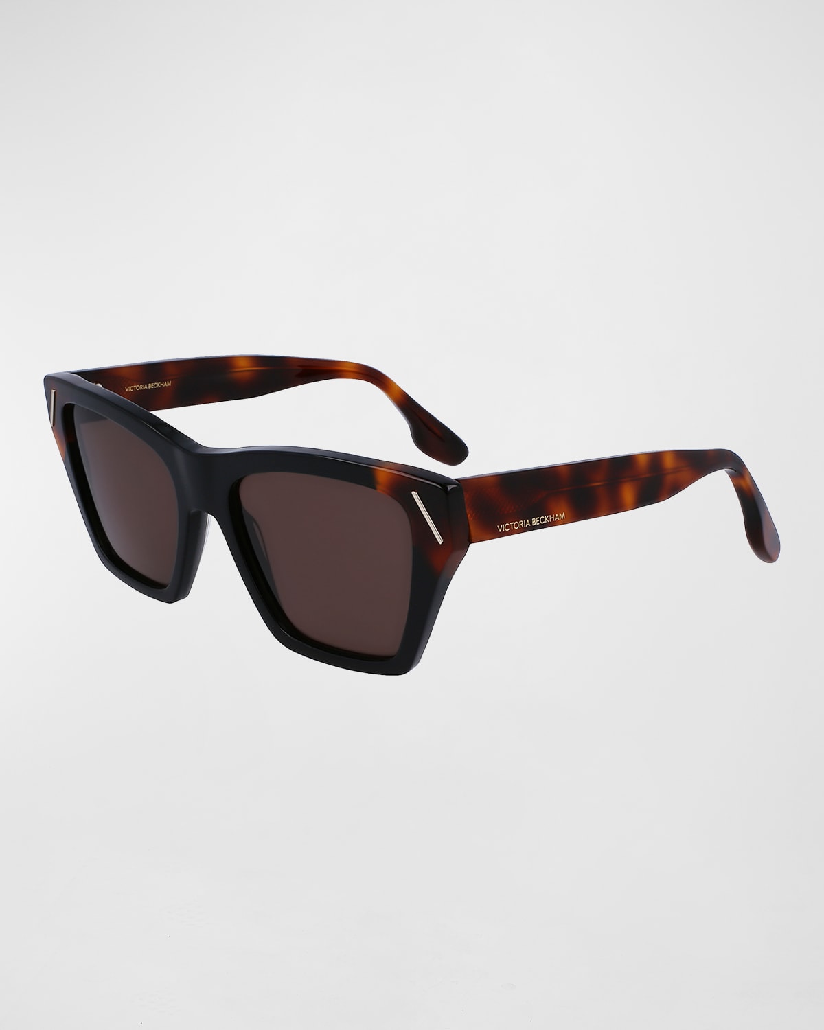 Classic V Modified Square Acetate Sunglasses