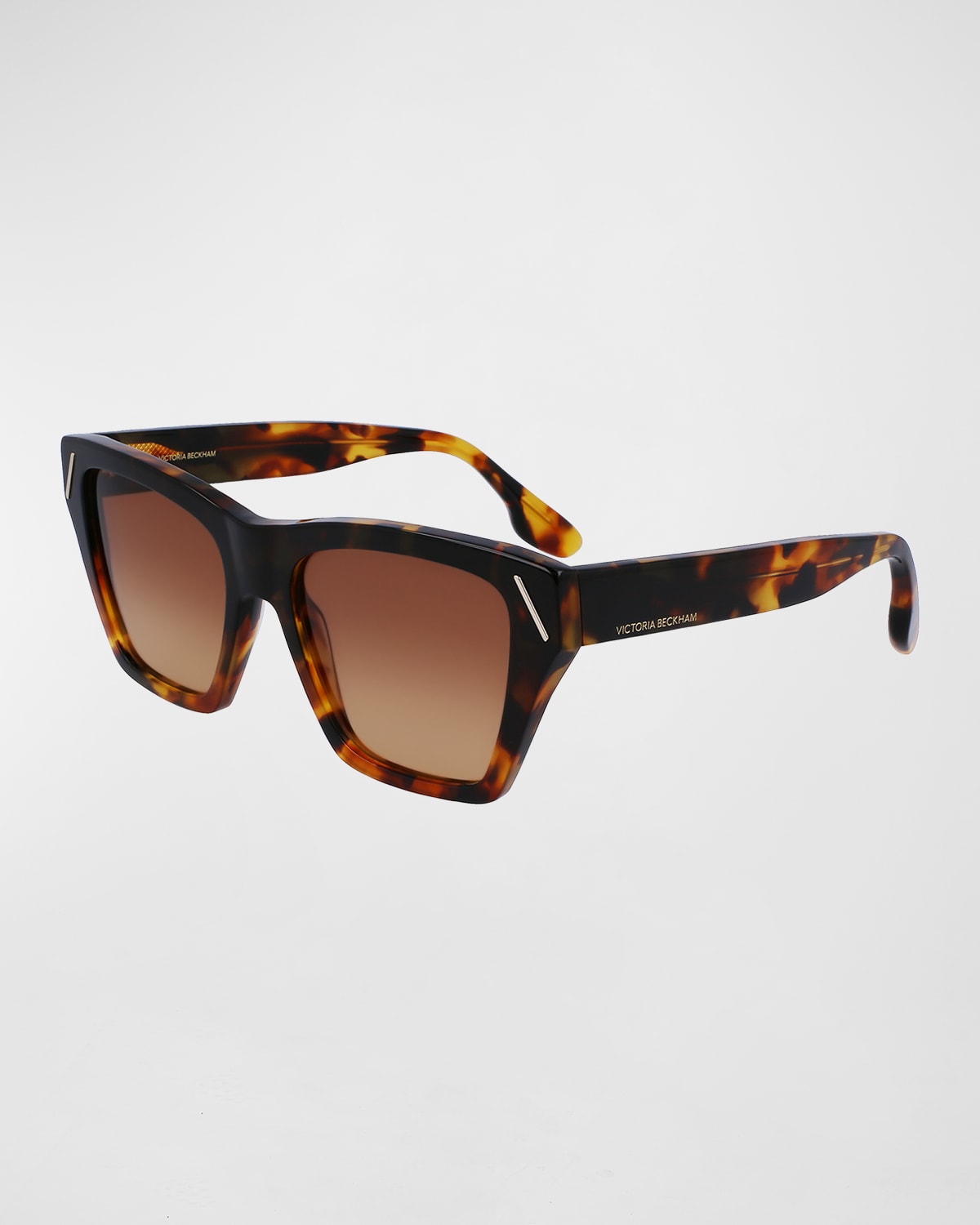 Classic V Modified Square Acetate Sunglasses