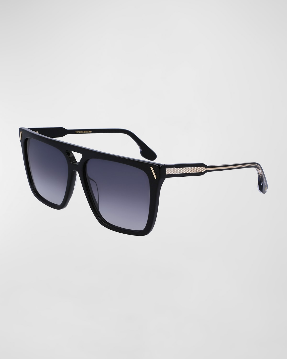 Guilloché Acetate Aviator Sunglasses