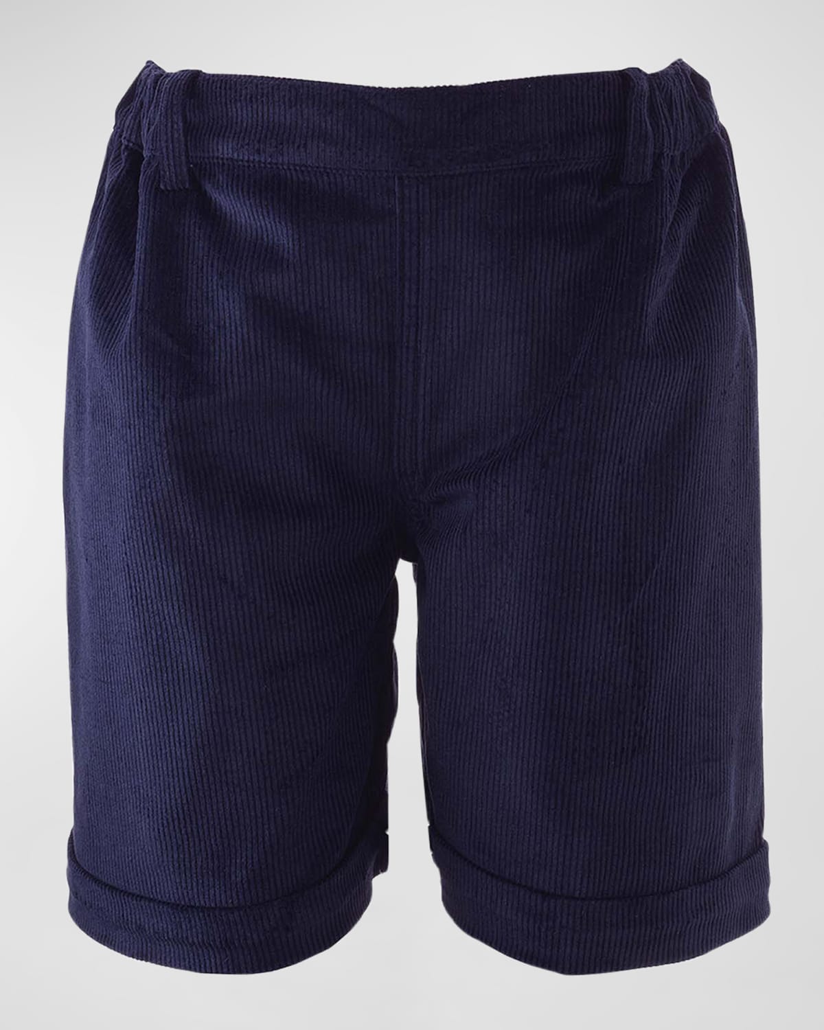 Shop Rachel Riley Boy's Corduroy Shorts In Navy