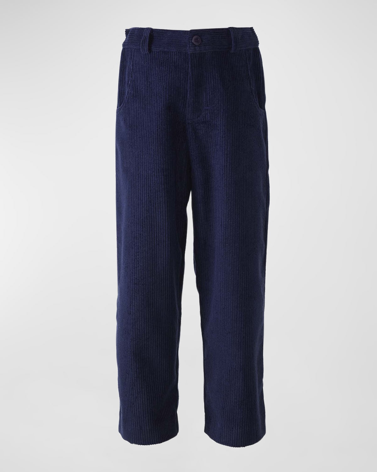 Rachel Riley Kids' Boy's Corduroy Trousers In Navy