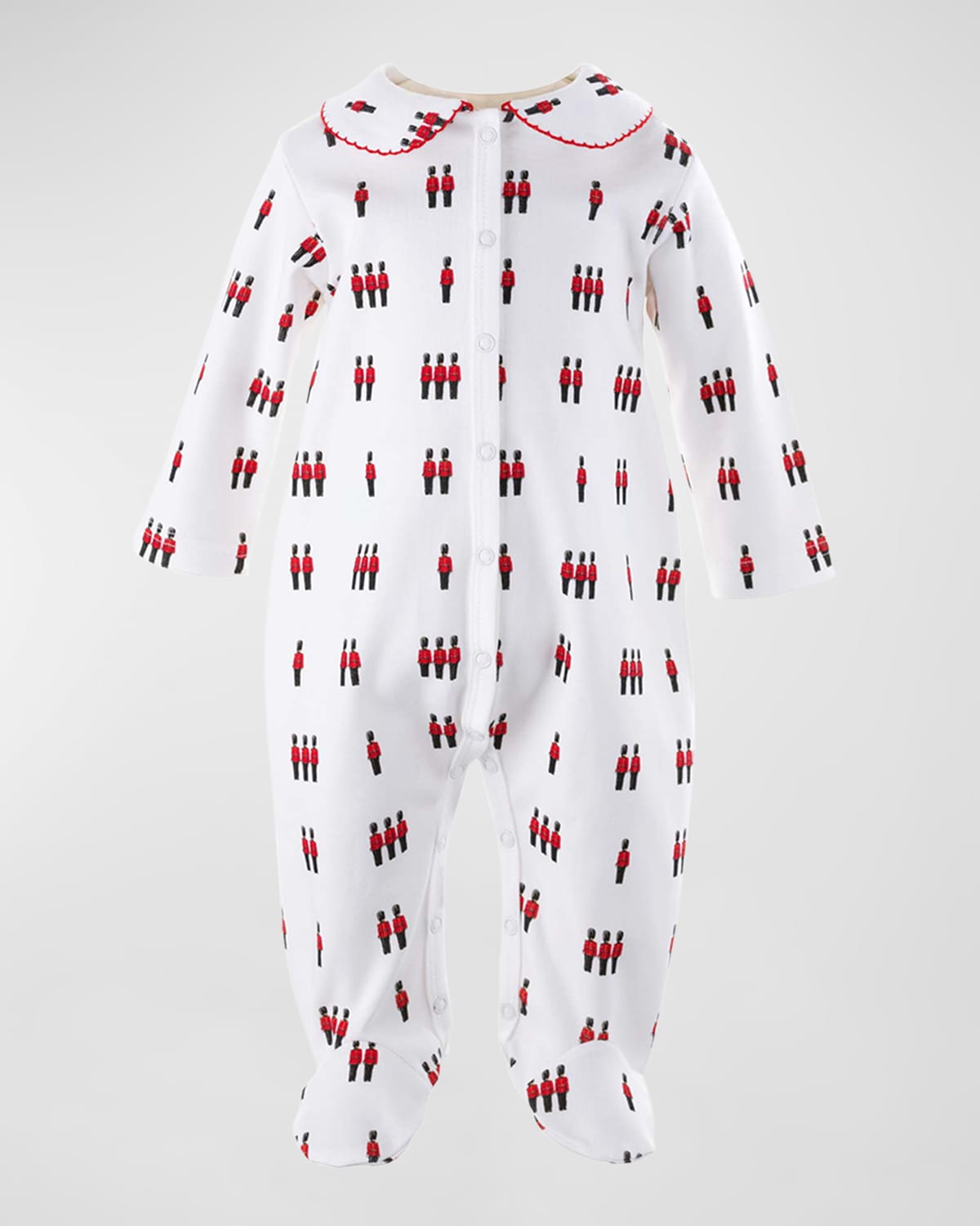 RACHEL RILEY BOY'S ROYAL GUARDS FOOTED COVERALL