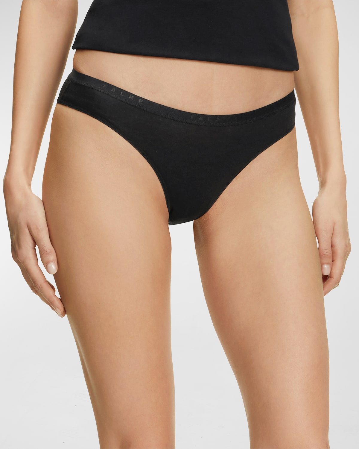 Falke Thermal Stretch Briefs In Black
