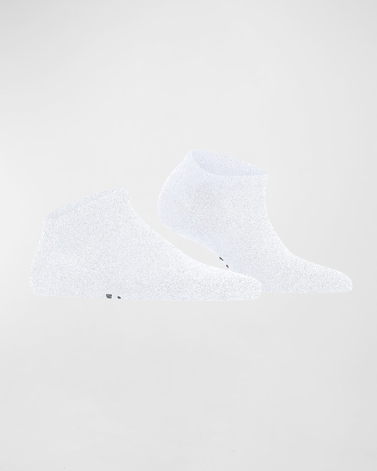 Shop Falke Shiny Rolled-cuff Sneaker Socks In White