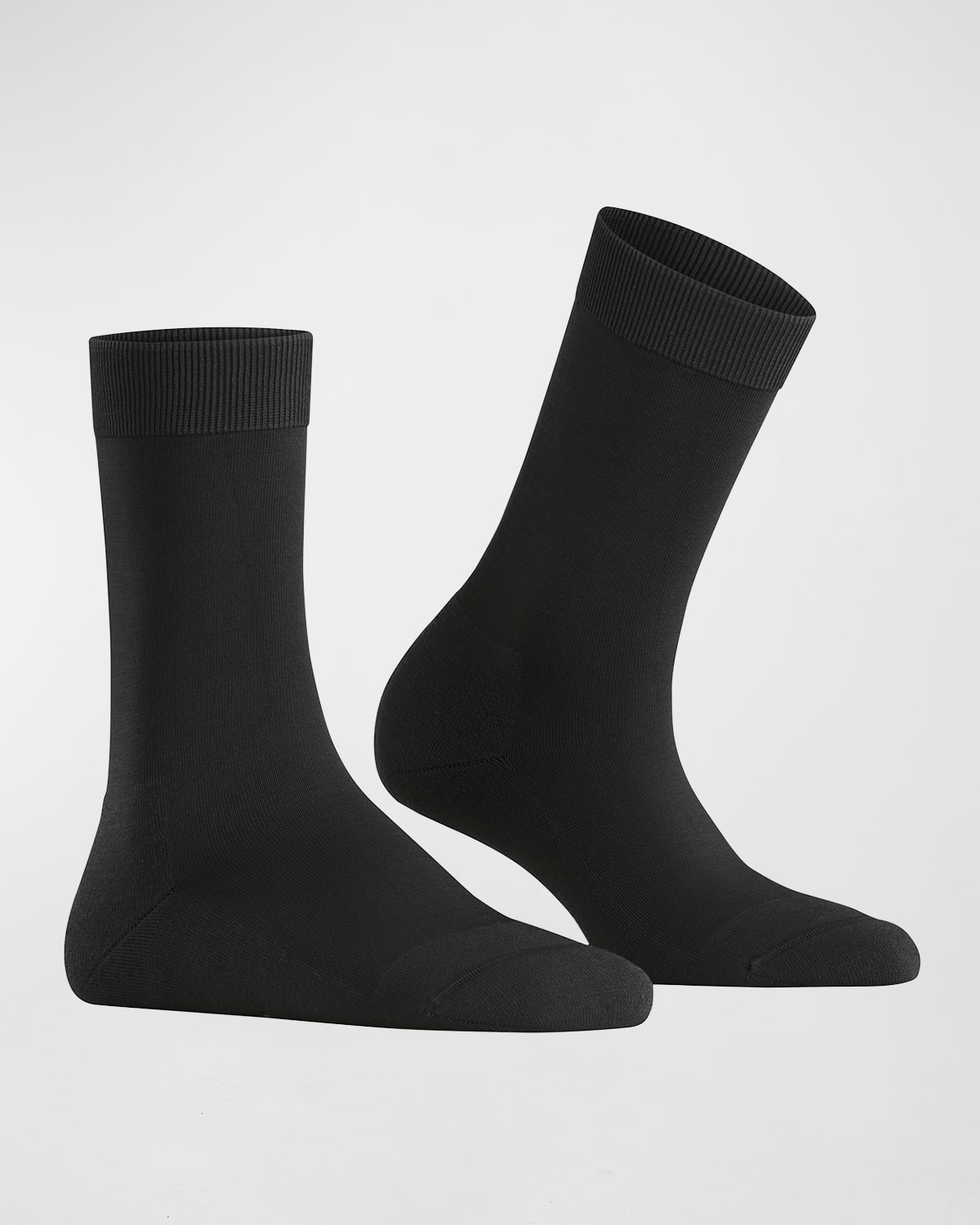 Shop Falke Climawool Ankle Socks In Black