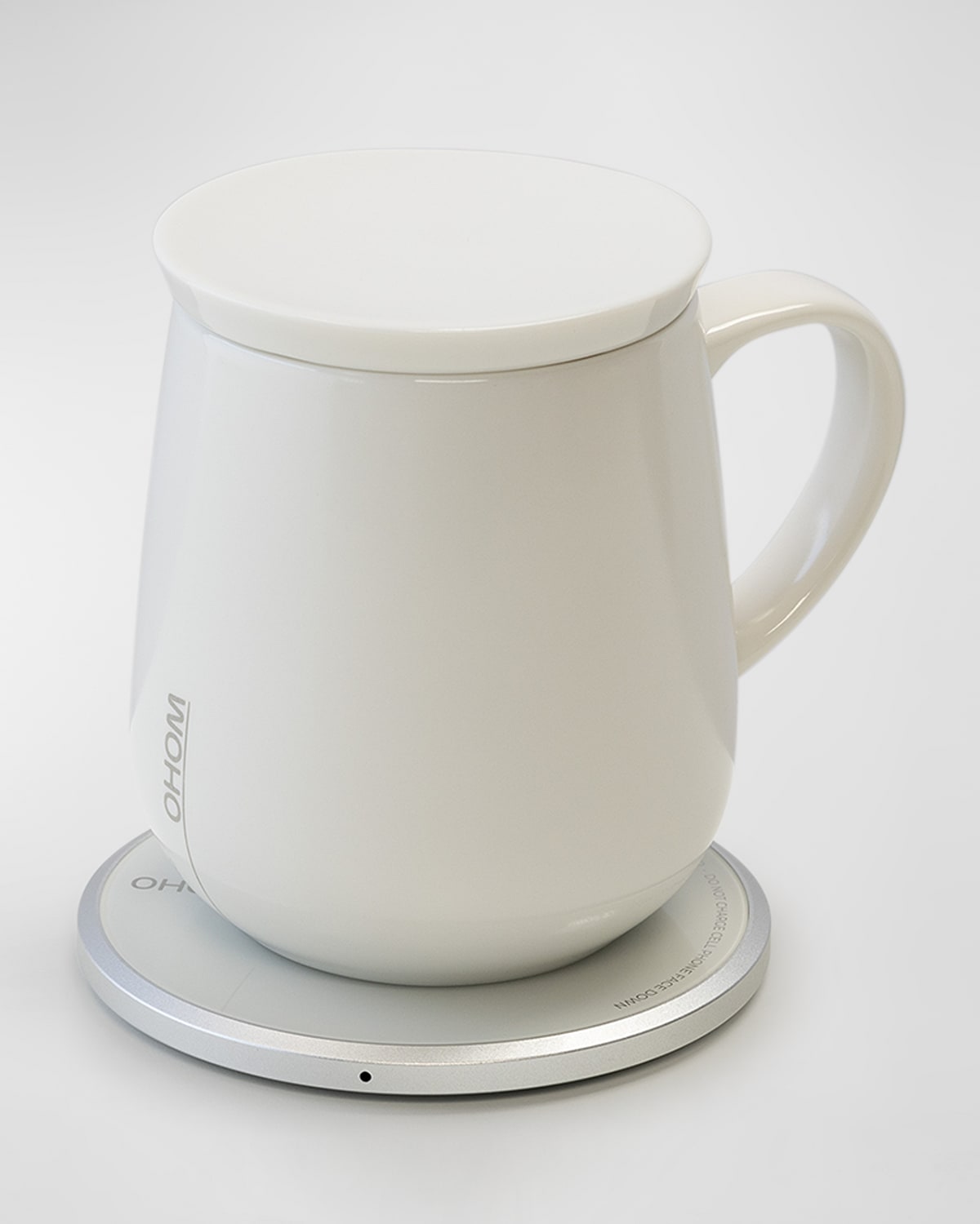 Ohom Ui Self-heating Mug, 12 Oz. In Neutral