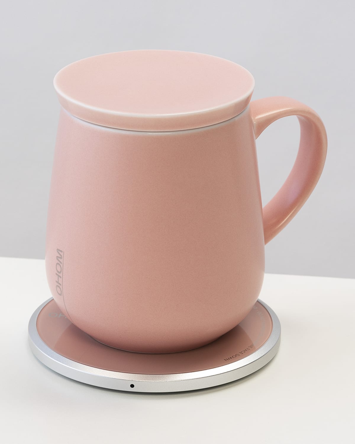 Ohom Ui Self-heating Mug, 12 Oz. In Pink