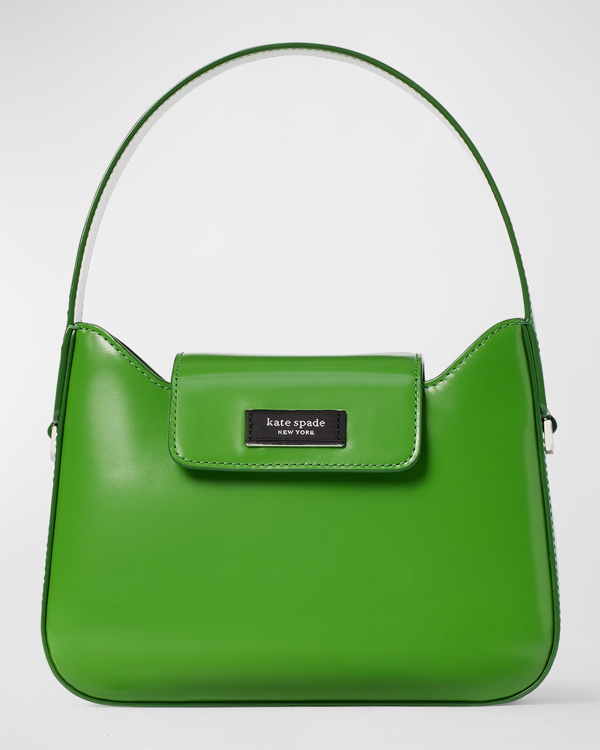 Kate Spade Sam Icon Mini Leather Top-handle Bag In Green