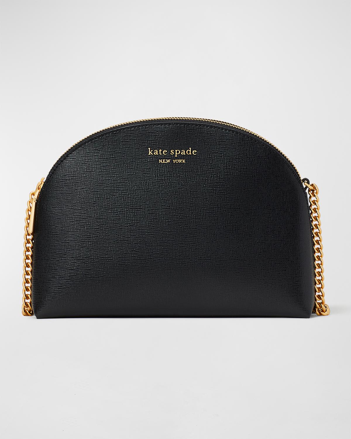 kate spade new york double zip leather crossbody bag