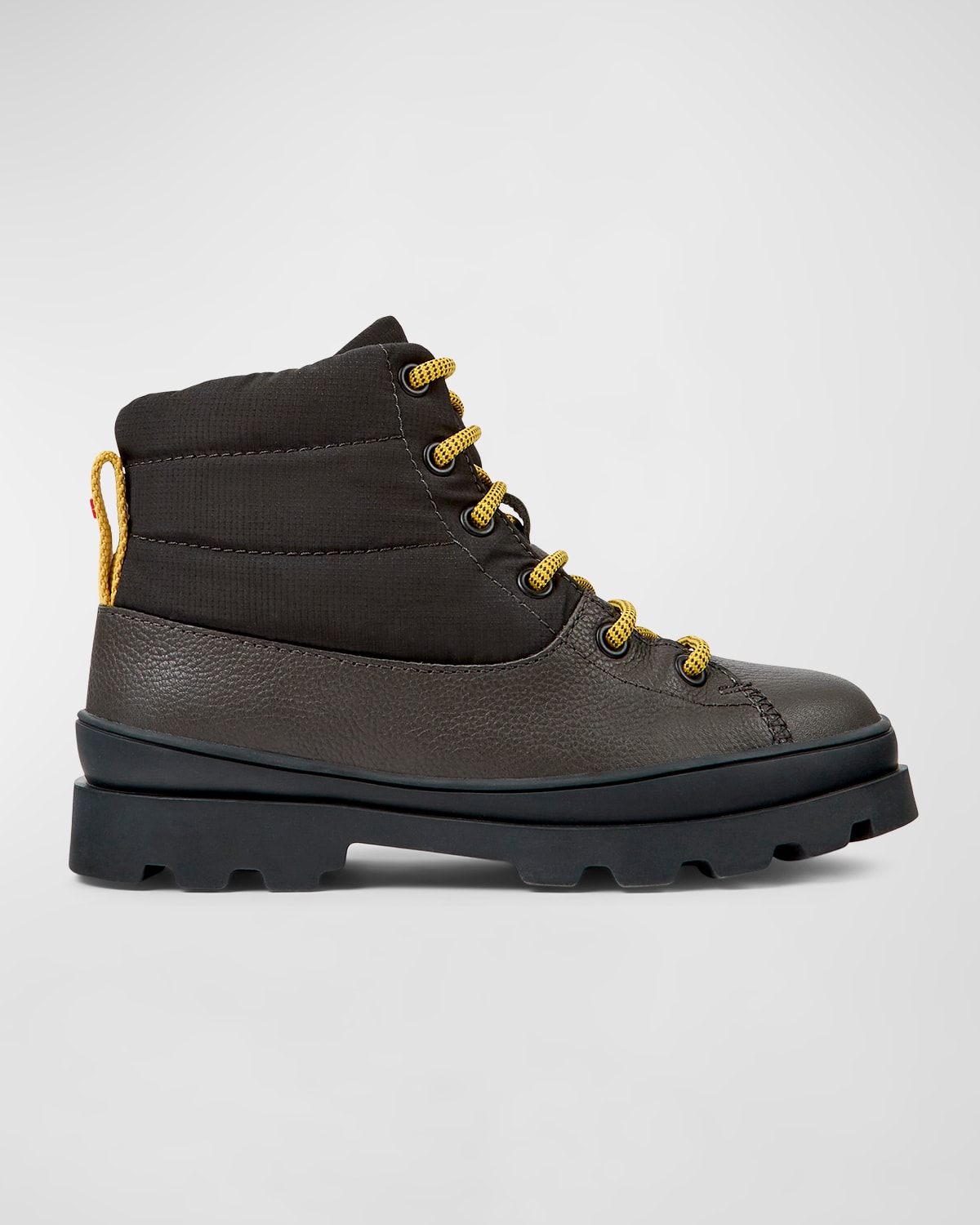 Camper Kid's Gore-tex Hiker Ankle Boots In Grey