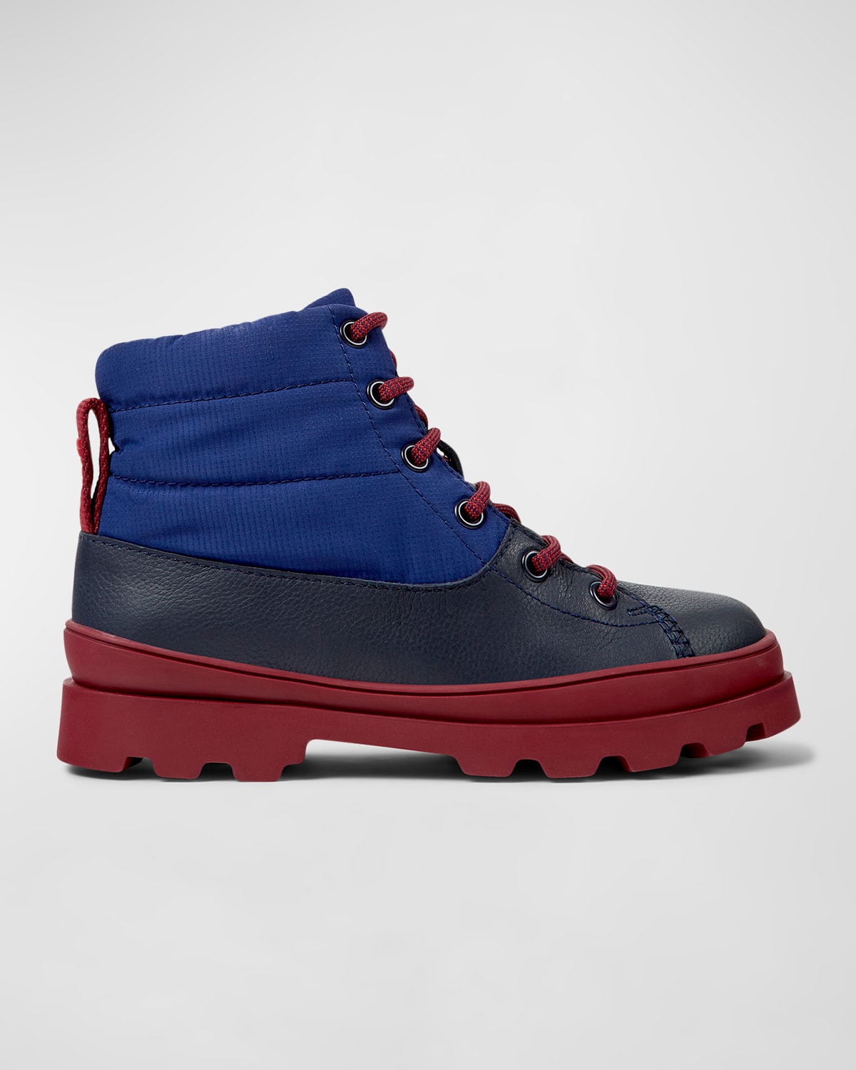 Camper Kid's Gore-tex Hiker Ankle Boots In Blue